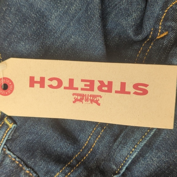 Levi's 514 Stretch Straight Leg Denim Blue Jeans NWT W38 x L32 - Picture 5 of 10